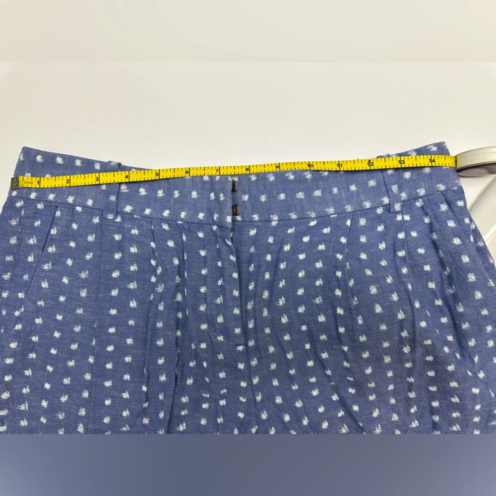 J.Crew Blue Patterned Women's Shorts - Size 2